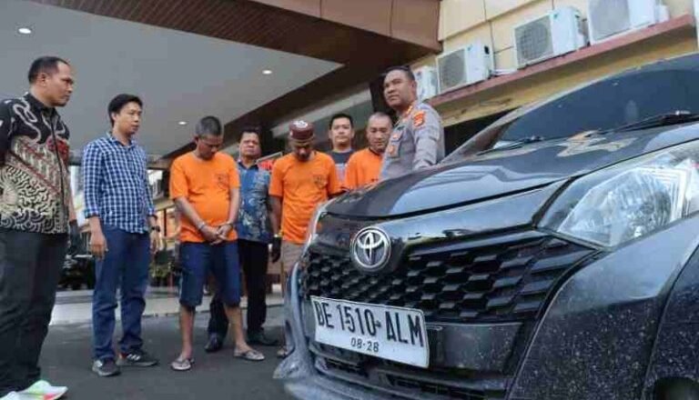 Tekab 308 Ringkus Komplotan Curanmor Bersenpi di Bandar Lampung