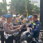 Propam dan Satlantas Razia Internal Polisi di Bandar Lampung