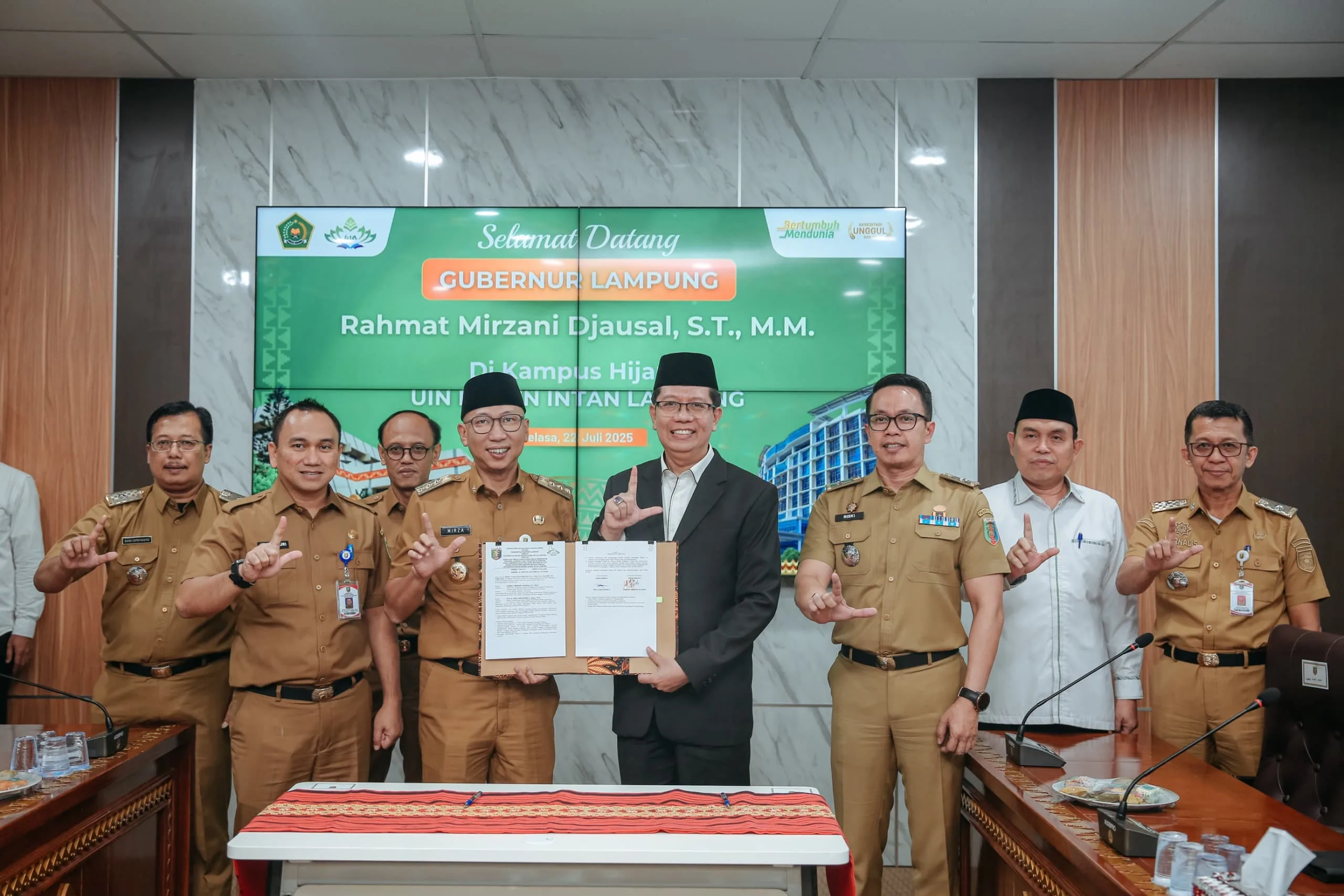 Gubernur Lampung Perkuat Sinergi dengan UIN Raden Intan