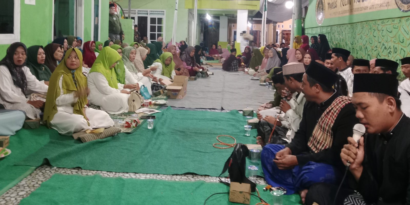 Milad Ke-4 Majelis Nurussalam, Warga Dusun Kemang Antusias Hadiri Pengajian Akbar