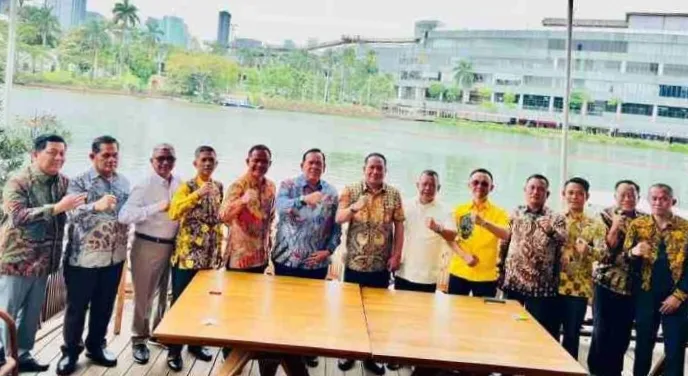 12 DPD II Golkar Lampung Resmi Dukung Aprozi Alam di Musda XI