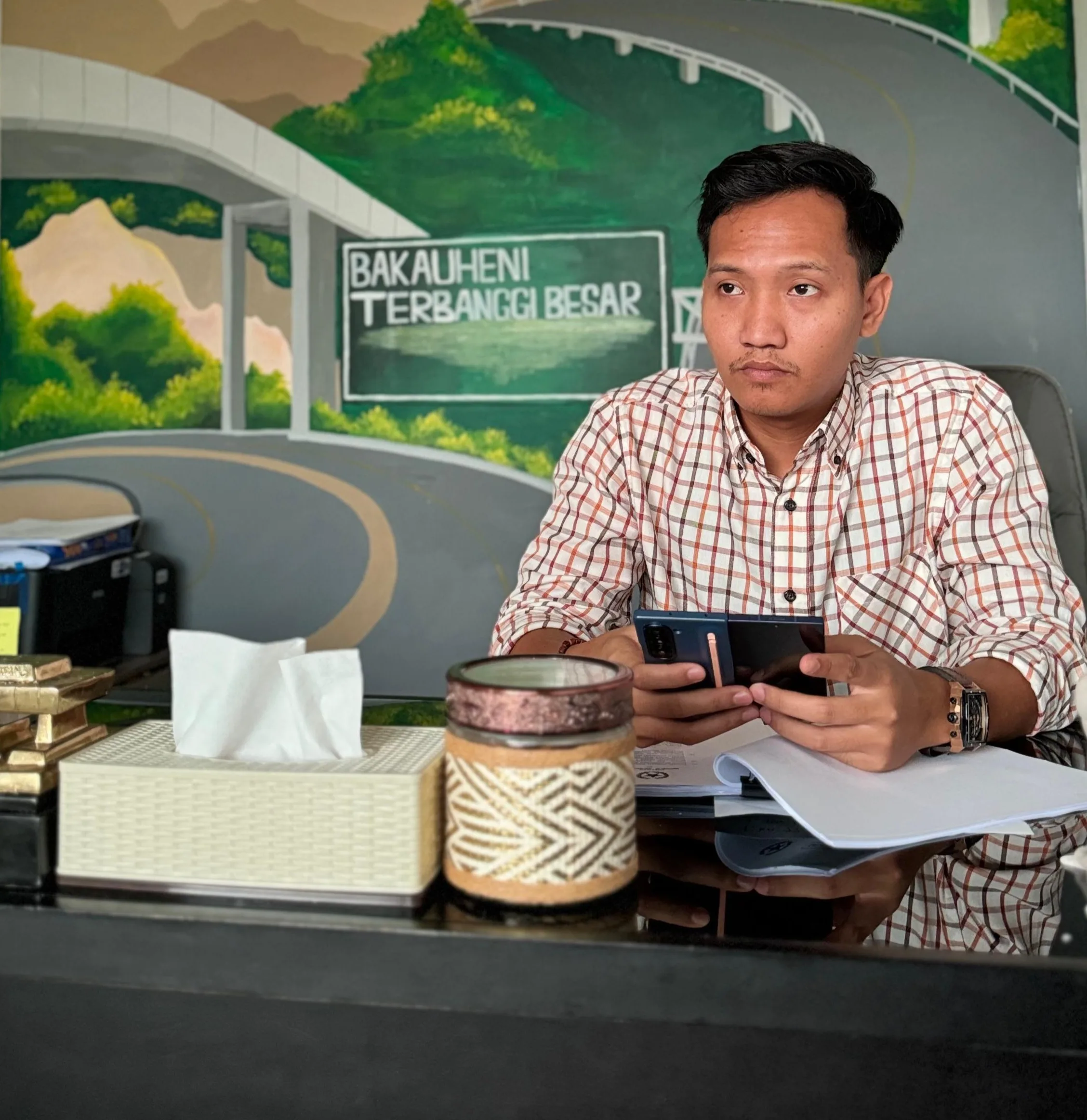 Tangan Dingin Alkausar Hadirkan Kolaborasi Hingga Dampak Sosial di Ruas Bakter