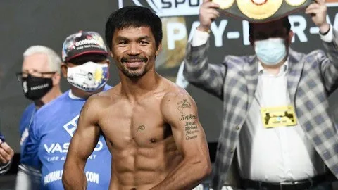 Imbang, Pacquiao Gagal Rebut Gelar Juara Dunia WBC di Usia 46