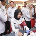 Ratusan ASN Pemprov Lampung Donorkan Darah Untuk Sesama di Momen Kemerdekaan