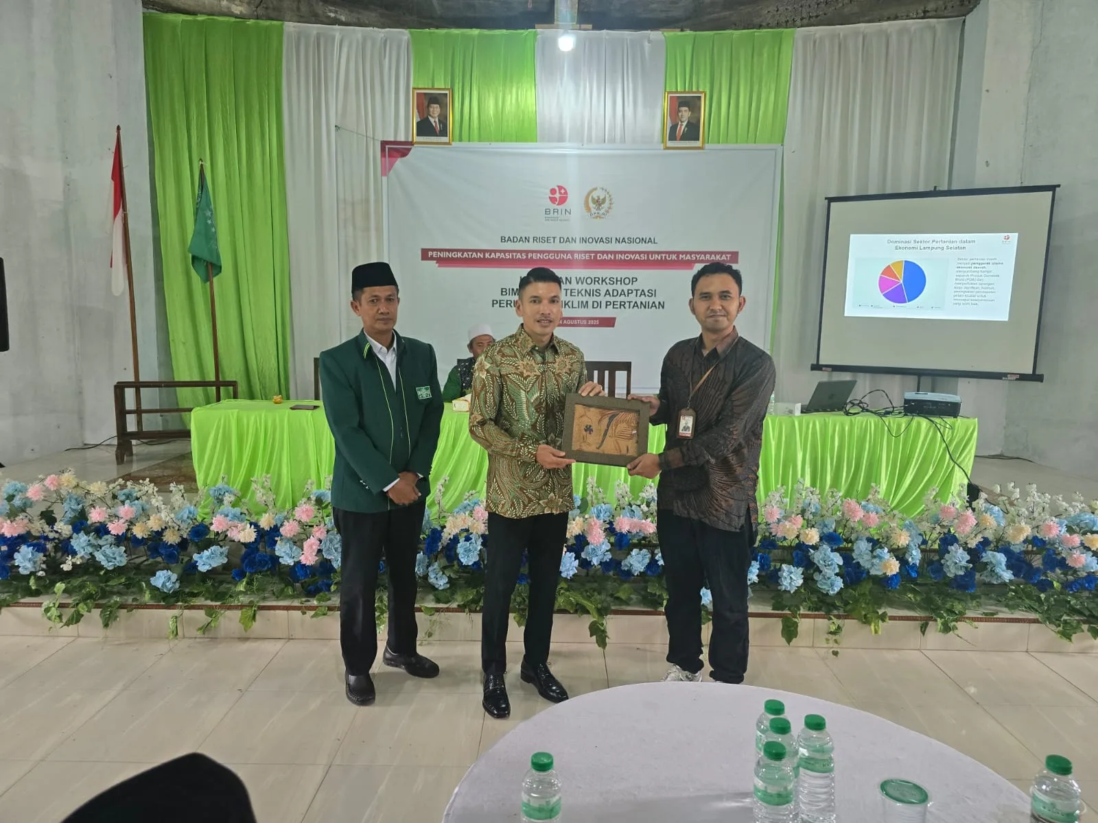 Bimtek Adaptasi Perubahan Iklim PCNU Lampung Selatan Gandeng BRIN