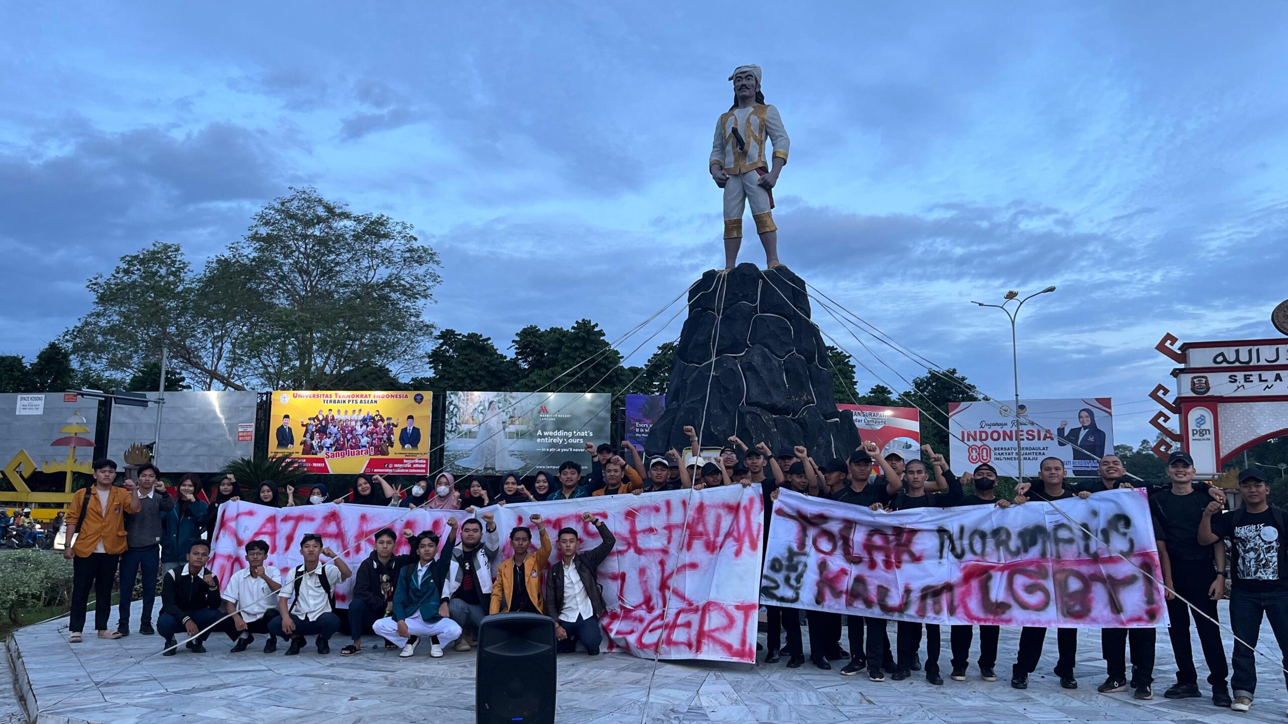 Mahasiswa Poltekkes Tanjung Karang Tegas Tolak LGBT di Lampung