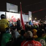 Ojol Lampung Gelar Aksi Solidaritas di Tugu Adipura