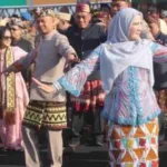 HUT Kota Bandar Lampung ke-343, Dandim Hadiri Karnaval Budaya Tari Ngigel