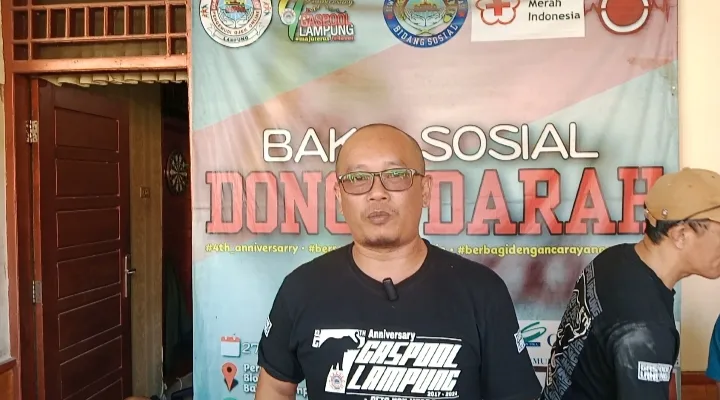 Ojol Lampung Kutuk Tindakan Aparat, Gelar Aksi Damai di Tugu Adipura