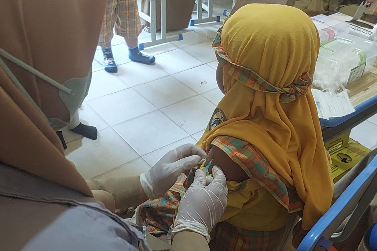 Capaian Imunisasi Campak Sumenep Belum Merata Tahun 2025