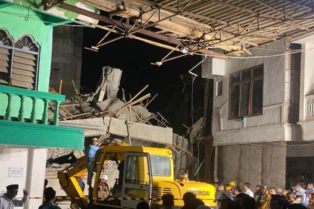 Tragedi Ponpes Al Khozinya Sidoarjo Ambruk, 102 Korban Dievakuasi