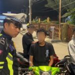 Polres Pesawaran Cegah Balap Liar, Pastikan Kelancaran Malam Hari