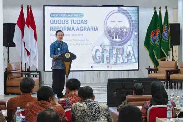 Pemprov Lampung Dorong Reforma Agraria Pilar Ekonomi Desa