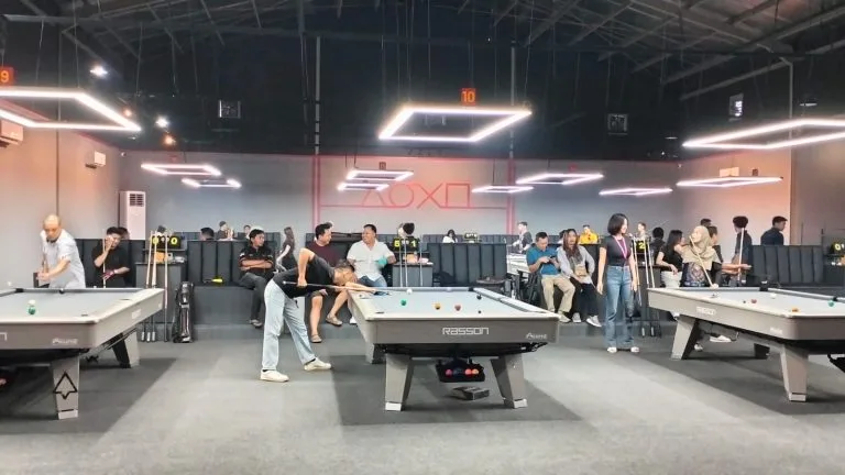 Faxi Billiard Bandar Lampung Hadir, Grand Opening Diskon 50 Persen