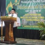 Bupati Pringsewu Riyanto Pamungkas Resmikan Masjid Al-Iman Tambahrejo