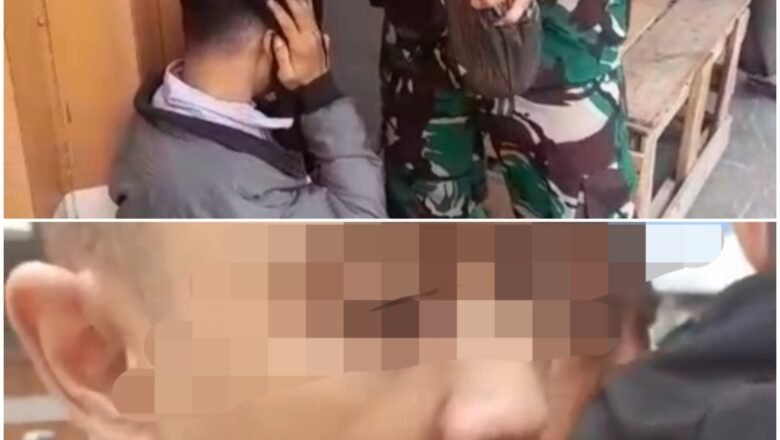 TNI Amankan Tiga Pemuda Bawa Bom Molotov di Depan BCA Bandar Lampung