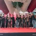 Ketua DPW LSM Harimau Lampung Suplan Efendi dan Waka  Yuniarti Silaturahmi ke Gubes Partisan Siliwangi