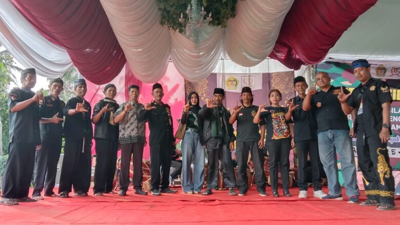 Ketua DPW LSM Harimau Lampung Suplan Efendi dan Waka  Yuniarti Silaturahmi ke Gubes Partisan Siliwangi