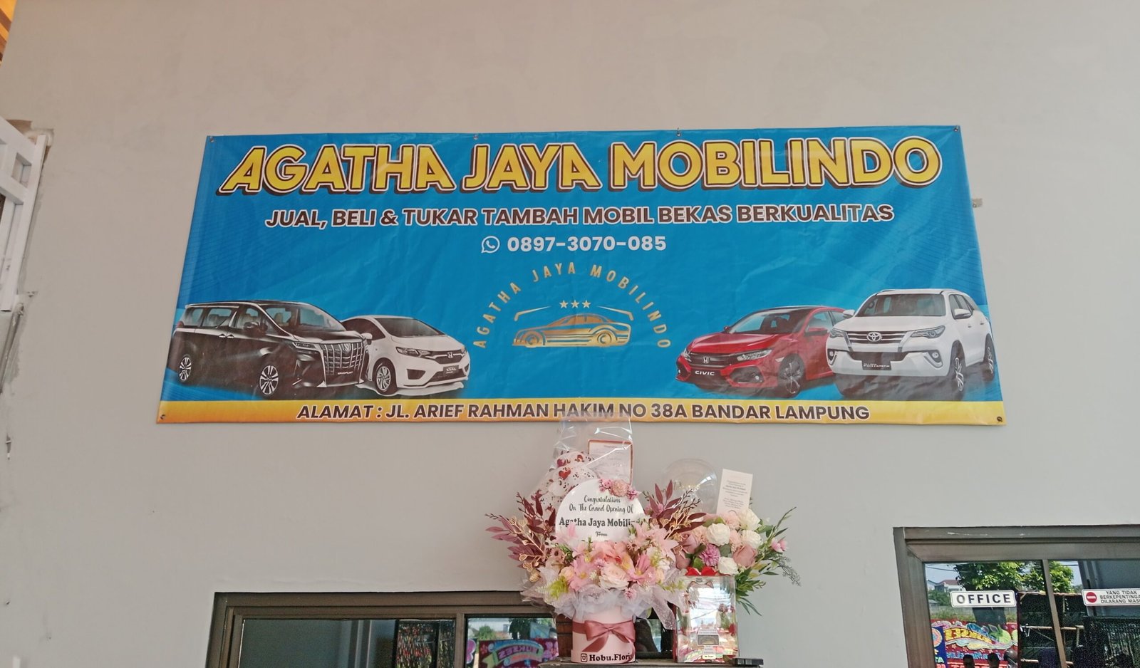 Grand Opening Agatha Jaya Mobilindo, Showroom Mobil Bekas Bandar Lampung