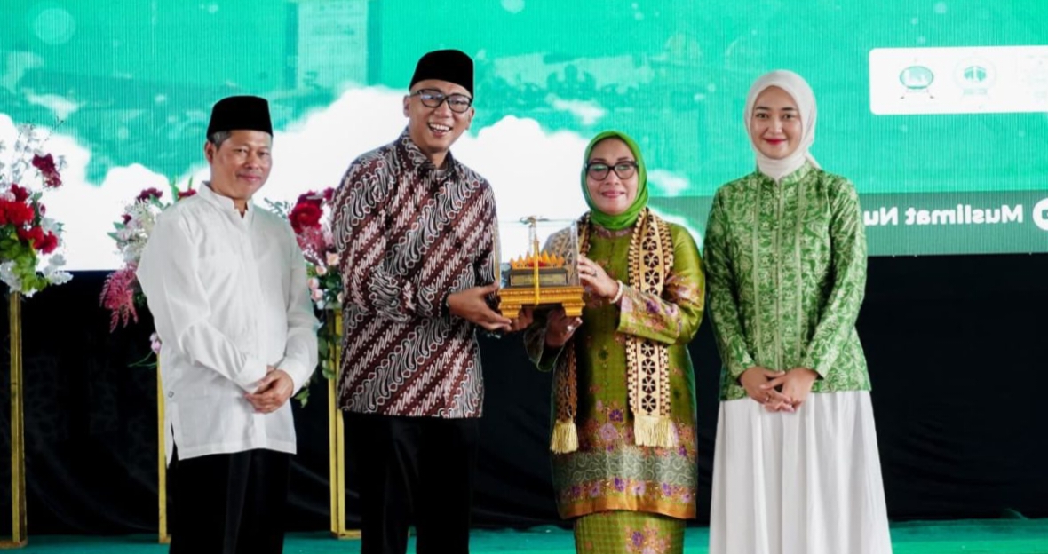 Gubernur Lampung Hadiri Pelantikan Pimpinan Muslimat NU Se-Lampung