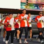 PMI Run 4 Humanity HUT ke-80, Gubernur Lampung dan Pangdam XXI/Radin Inten Lepas Ribuan Peserta