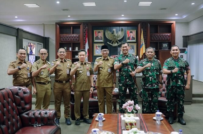 Pemprov Lampung dan Kodam XXI Bentuk Yon Teritorial Pembangunan untuk Ketahanan Pangan