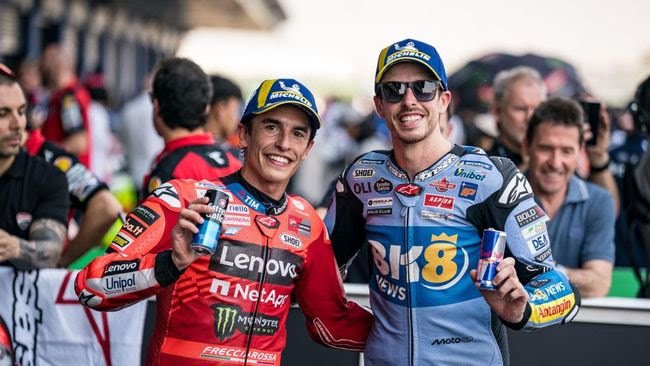 MotoGP 2025: Alex Marquez Kecewa Gagal Tunda Pesta Marc