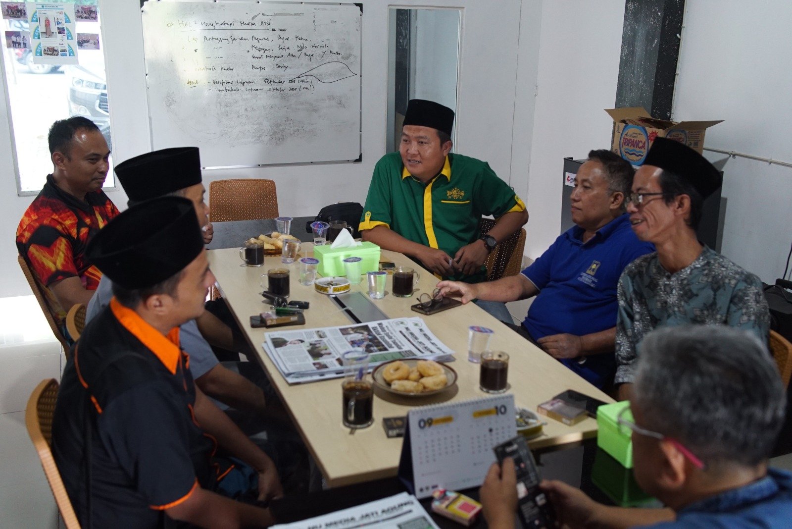 NU Media Jati Agung Silaturahmi ke JMSI Lampung