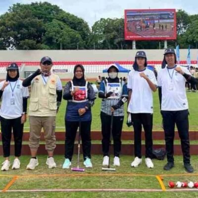 Gateball Tunggal Putri Lampung Melaju ke Delapan Besar Pornas Korpri XVII