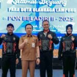Kontingen Lampung Siap Berlaga di PON Beladiri II 2025