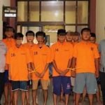 Polres Pringsewu Tangkap Delapan Pelaku Narkoba dalam Semalam