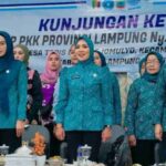 PKK Lampung Canangkan Rejomulyo Sebagai Desa TAPIS