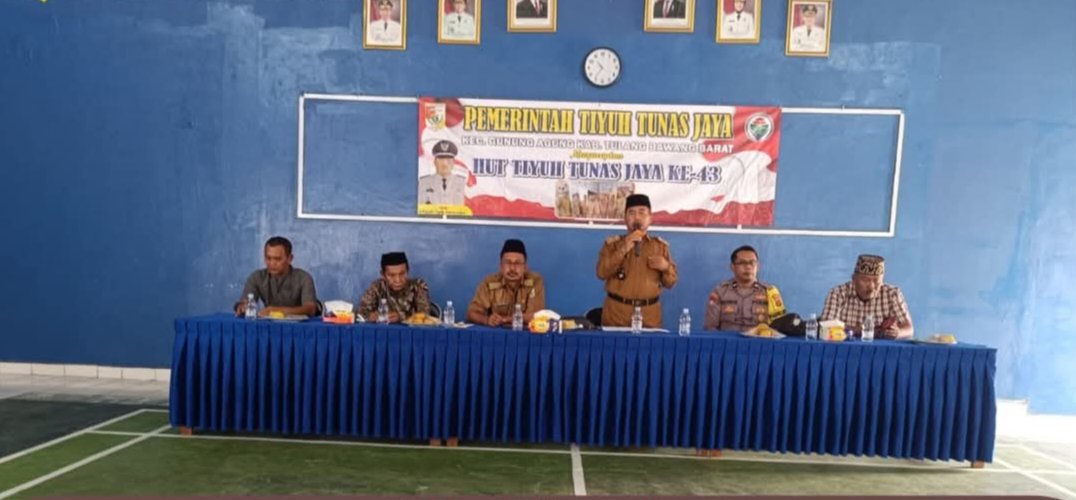 Tasyakuran HUT Tiyuh Tunas Jaya ke-43 Digelar Meriah