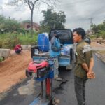 Proyek Jalan di Lampung Selatan Diduga Bermasalah, Uji Core Drill Tanpa Pengawas