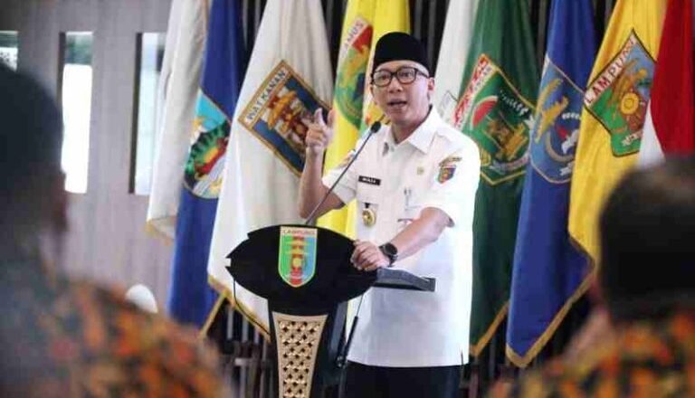 Gubernur Lampung Prioritaskan Jalan Beton untuk Pacu Hilirisasi