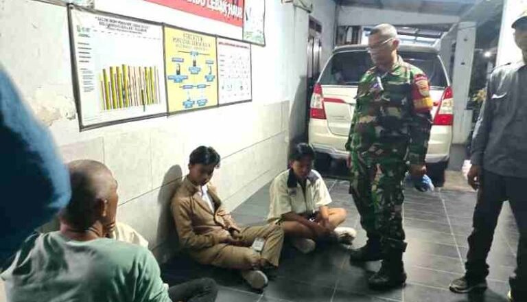 TNI-Polri dan Warga Gerak Cepat Cegah Tawuran Pelajar di Campang Raya