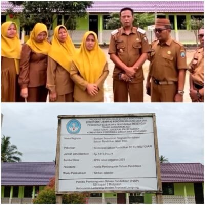 Dugaan Penggiringan Opini Revitalisasi SDN 2 Mulyosari