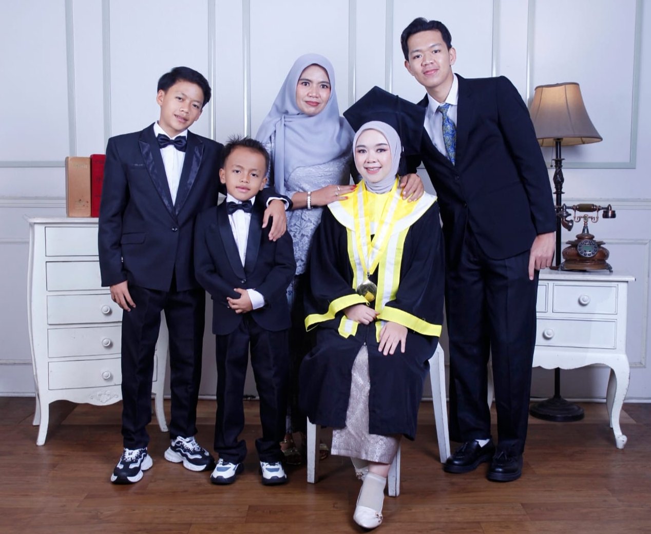 Wisuda UMAHA XXIII Lahirkan Sarjana Manajemen Asal Podomoro Talang Padang