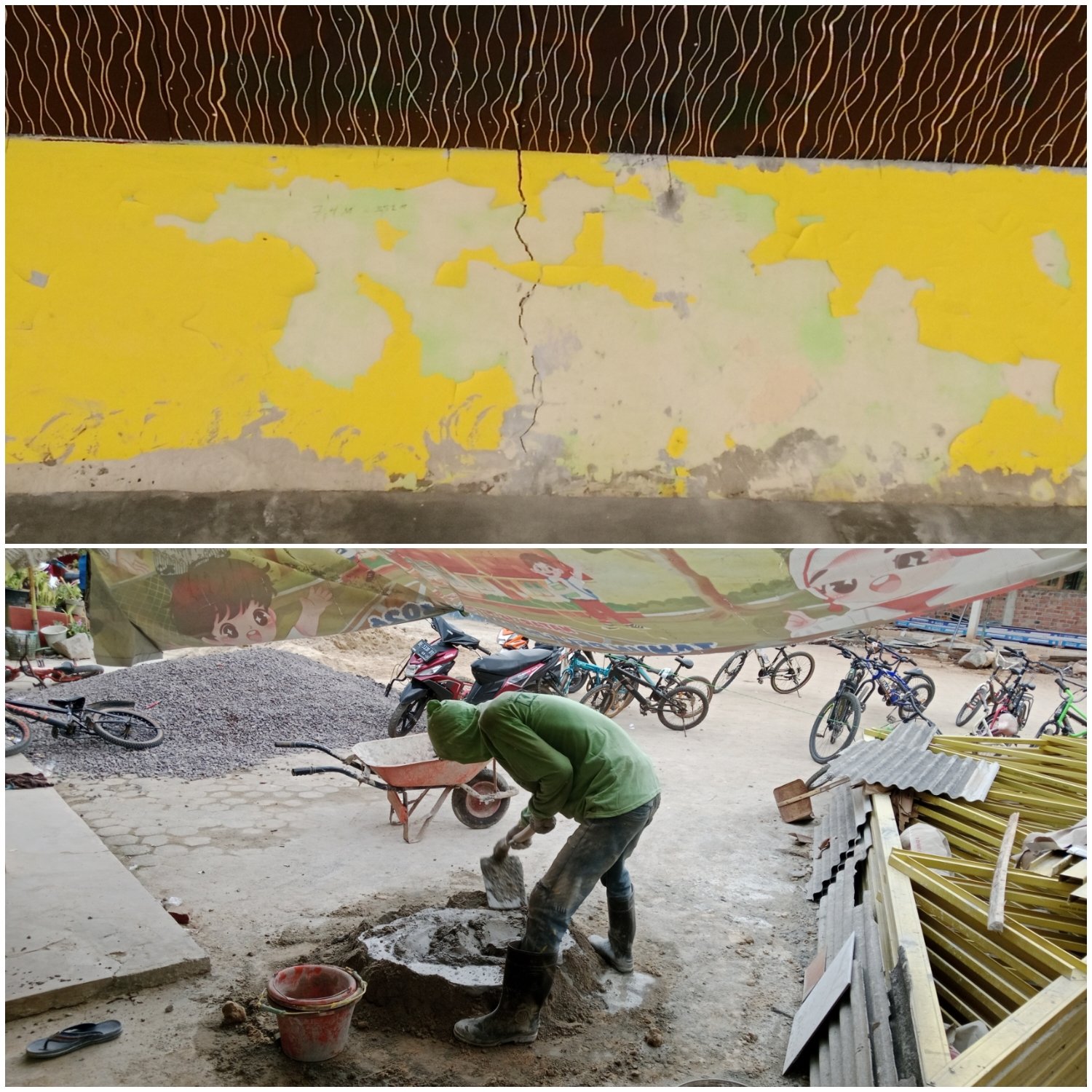 Revitalisasi SDN 1 Natar Dituai Sorotan Dugaan Penyimpangan