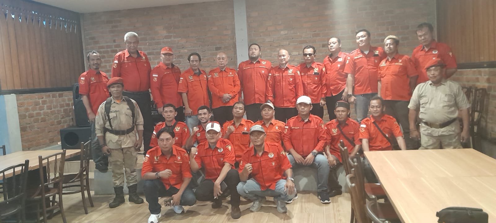 Ajang Silaturahmi Pasukan Elit Inti Rakyat (PETIR) Lampung Digelar di Kinar Resto