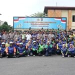 Wakapolri Berikan Bantuan Alkes dan Layanan Kesehatan Gratis untuk Driver Ojol di Lampung