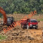 Tambang Diduga Ilegal Masih Beroperasi, Jalan dan Jembatan Warga Pagelaran Utara Ambrol