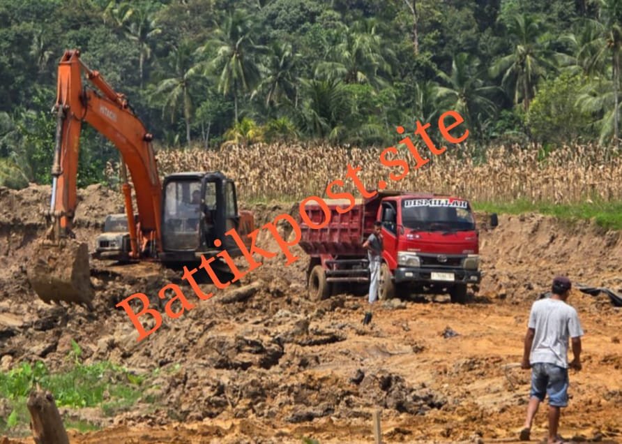 Tambang Diduga Ilegal Masih Beroperasi, Jalan dan Jembatan Warga Pagelaran Utara Ambrol