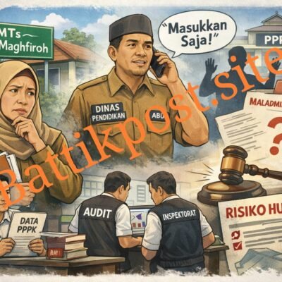 Pendataan PPPK Paruh Waktu Jati Agung Disoal, Operator Dinas Diduga Beri Arahan Lisan Berisiko