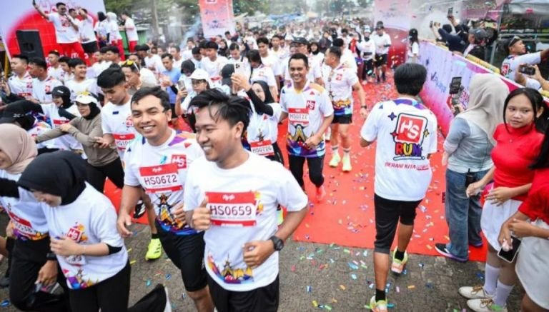 HS Run Lampung Dimeriahkan 5.000 Pelari di Bandar Lampung