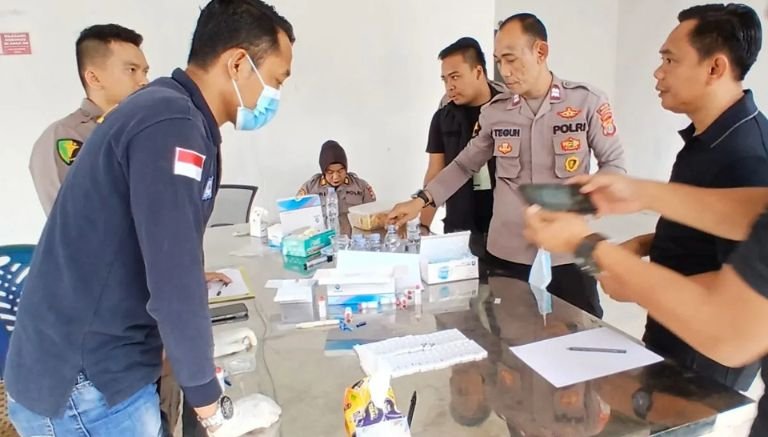 Polres Lampung Selatan Periksa Kesehatan Petugas SPPG MBG
