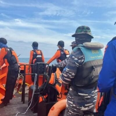 Tim SAR Gabungan Cari Nelayan Hilang di Kuala Penet Lampung