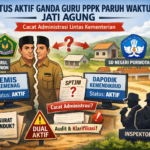 Data Dapodik Ungkap Status Aktif Ganda Guru PPPK Paruh Waktu di Jati Agung