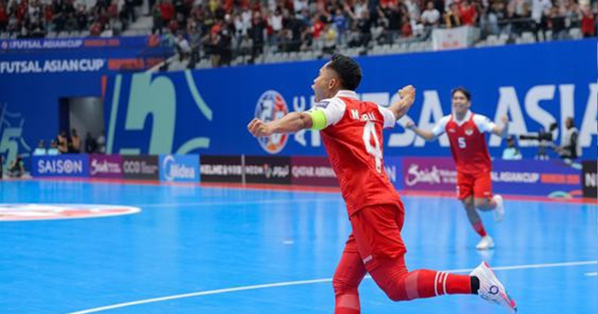 Timnas Futsal Menang 5-0 atas Korea Selatan di Piala Asia