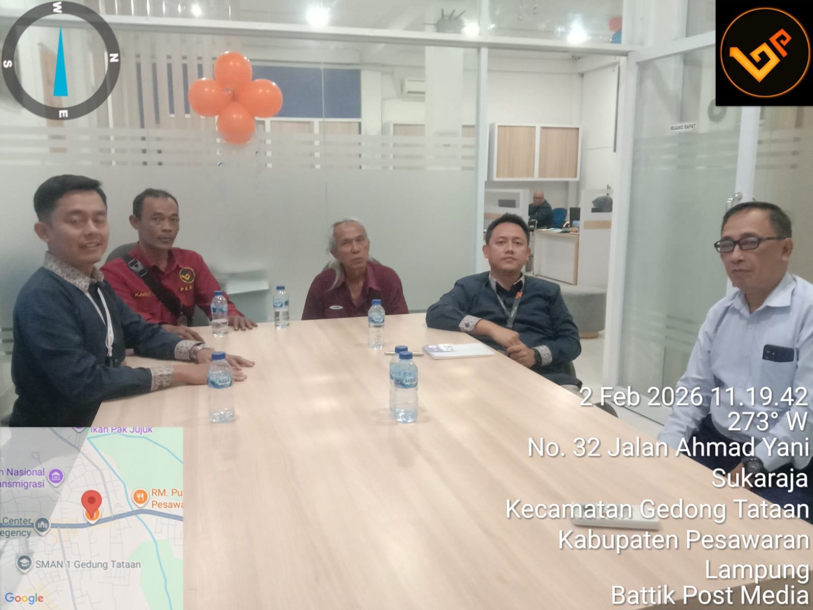 LSM MAUNG Klarifikasi Penyaluran KUR Bank Lampung Pesawaran